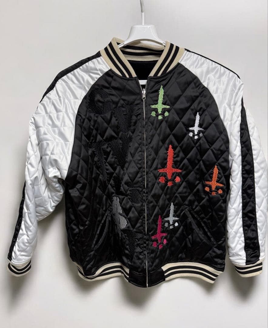 cvtvlist OSK別注　スカジャン　刺繍デザイン リバーシブル