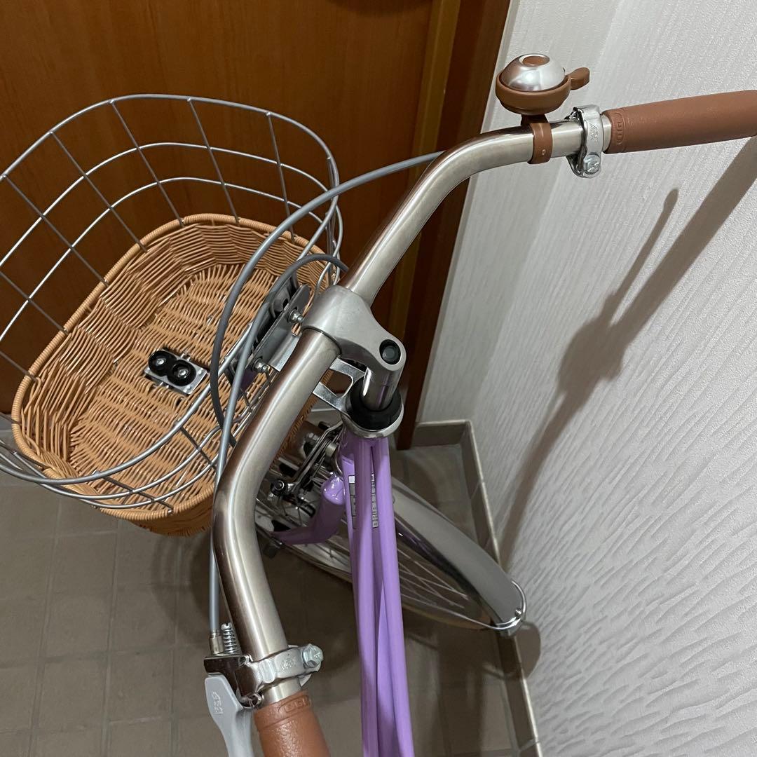 asahi 自転車 子供 紫 パープル フェリークJr. BAA240HD-K - メルカリ