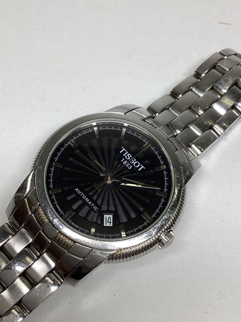 D*i様 TISSOT 1853 R463/363 自動巻き時計 黒文字盤 - メルカリ
