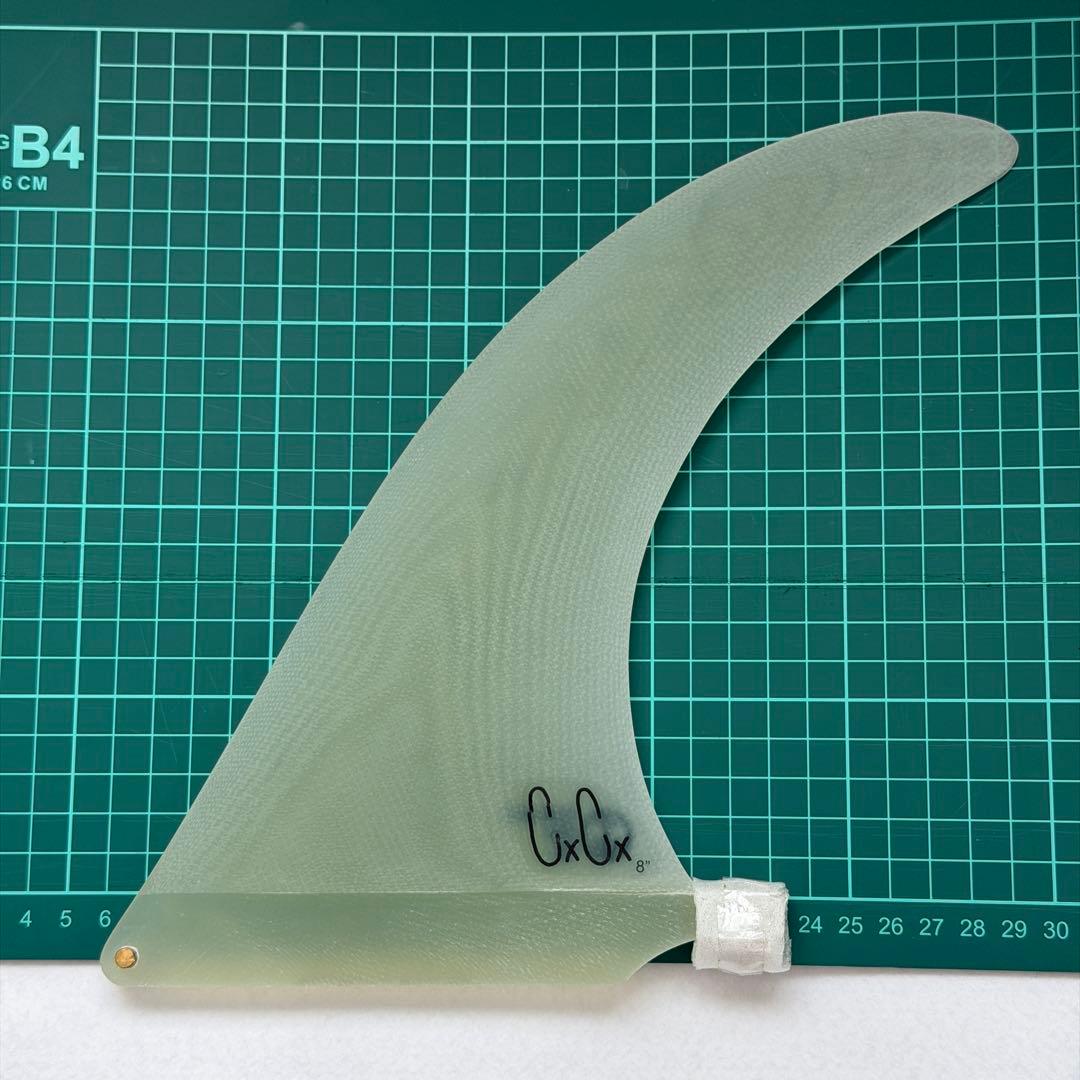 新入荷！Captain Fin C.C Tracker 8.0”クリア CAPTAIN FIN（キャプテンフィン） CC Tracker 8 Clear クリステンソン