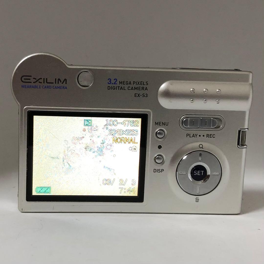 CASIO カシオ EXILIM CARD EX-S3 デジカメ 中古品 - メルカリ