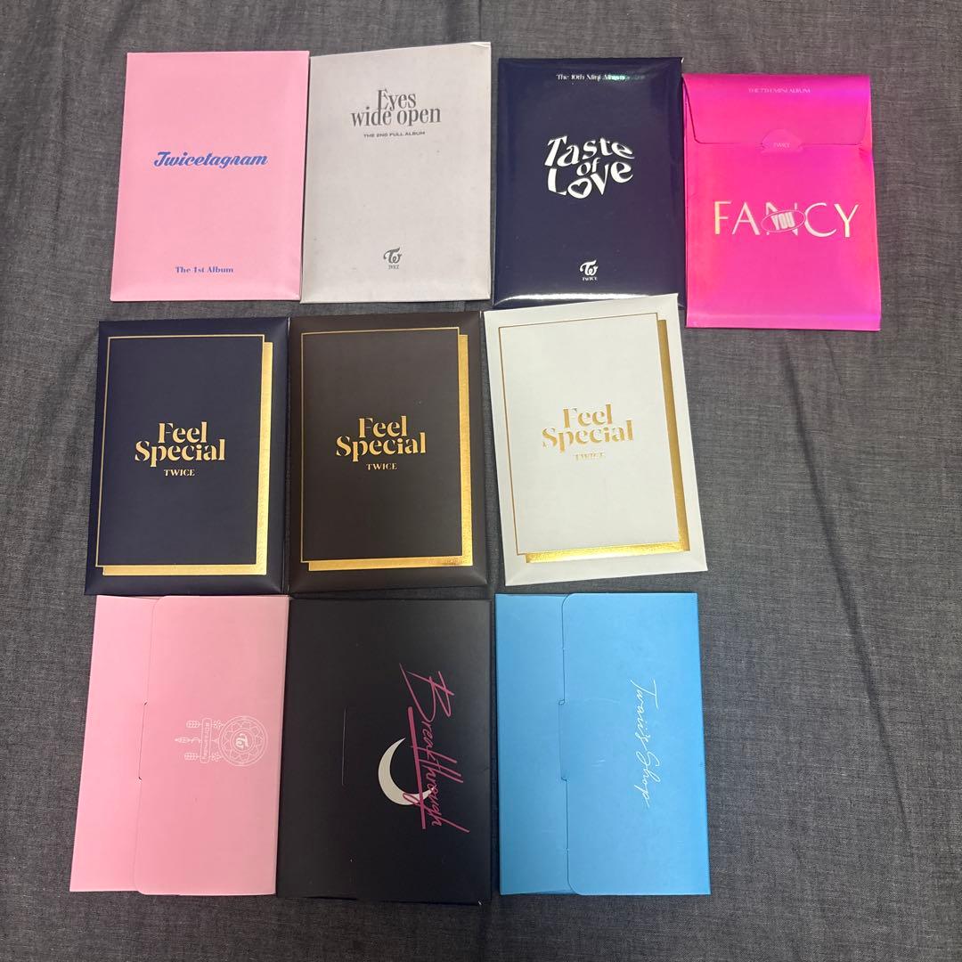 TWICE アルバム トレカ セット まとめ売り - メルカリ