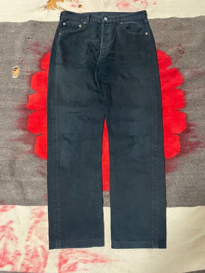 90s USA製】Levi's 501 サルファブラック 表記W34 L36 - メルカリ