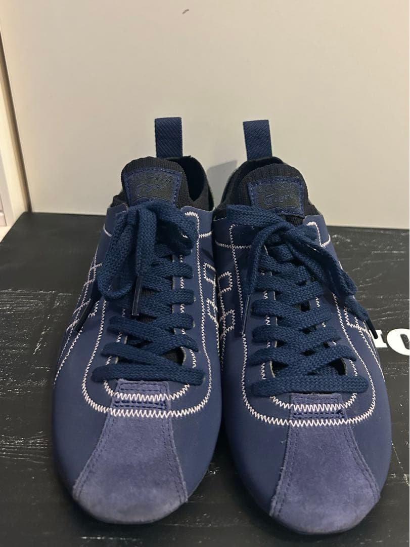 オニツカタイガー スクロウ 24.0cm ネイビー系 - メルカリ