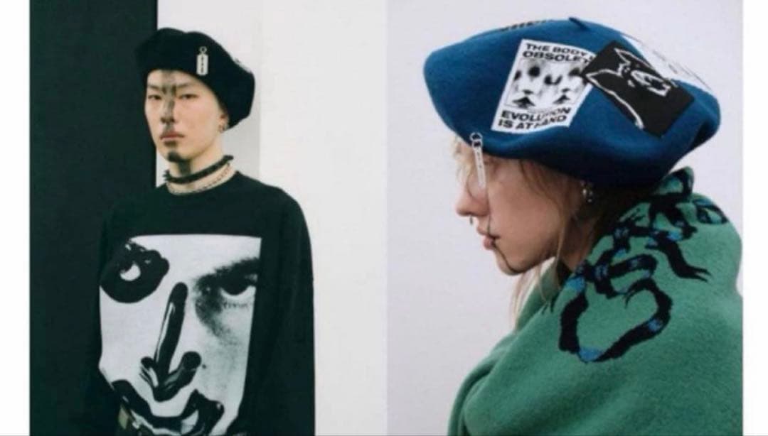 21-22AW KIDILL × CA4LA コラボ ビッグベレー帽 - メルカリ