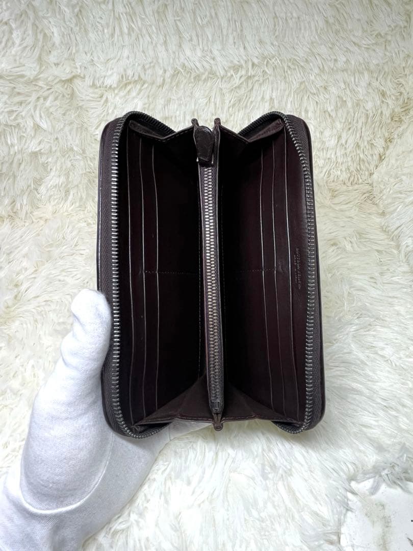 ✨極美品✨ボッテガベェネタ 長財布 ラウンドジップ イントレチャート