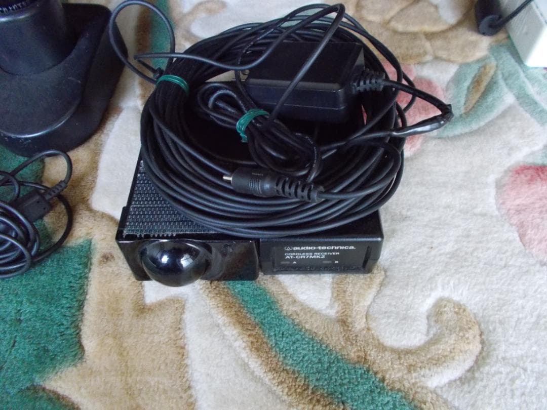 BMB赤外ワイヤレスマイク 充電スタンドマイク２本付きセット