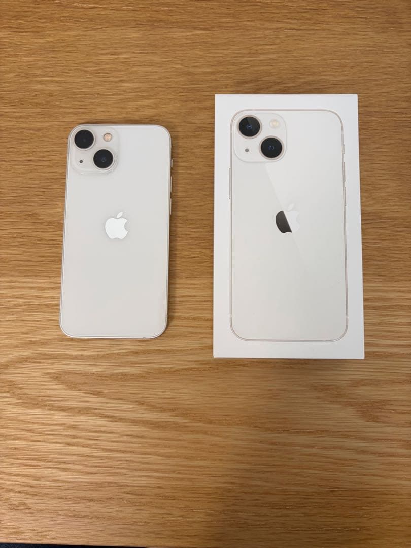 Apple iPhone 13 ホワイト 本体 箱付き - メルカリ