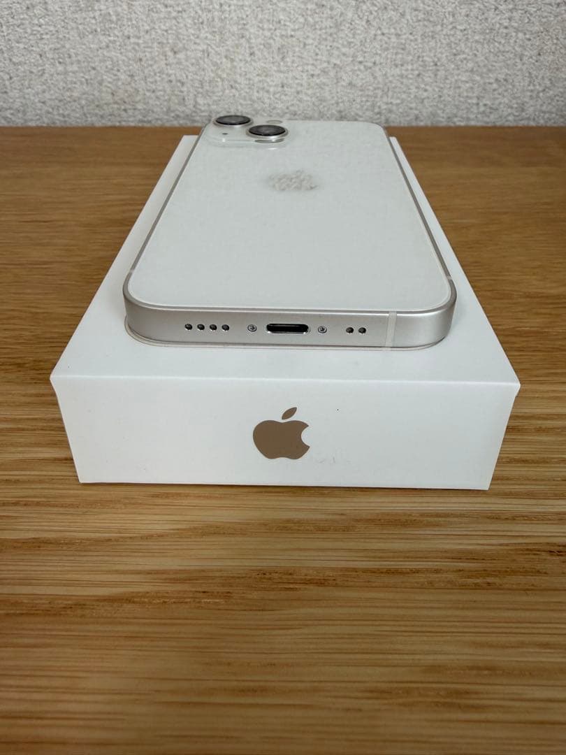 Apple iPhone 13 ホワイト 本体 箱付き - メルカリ