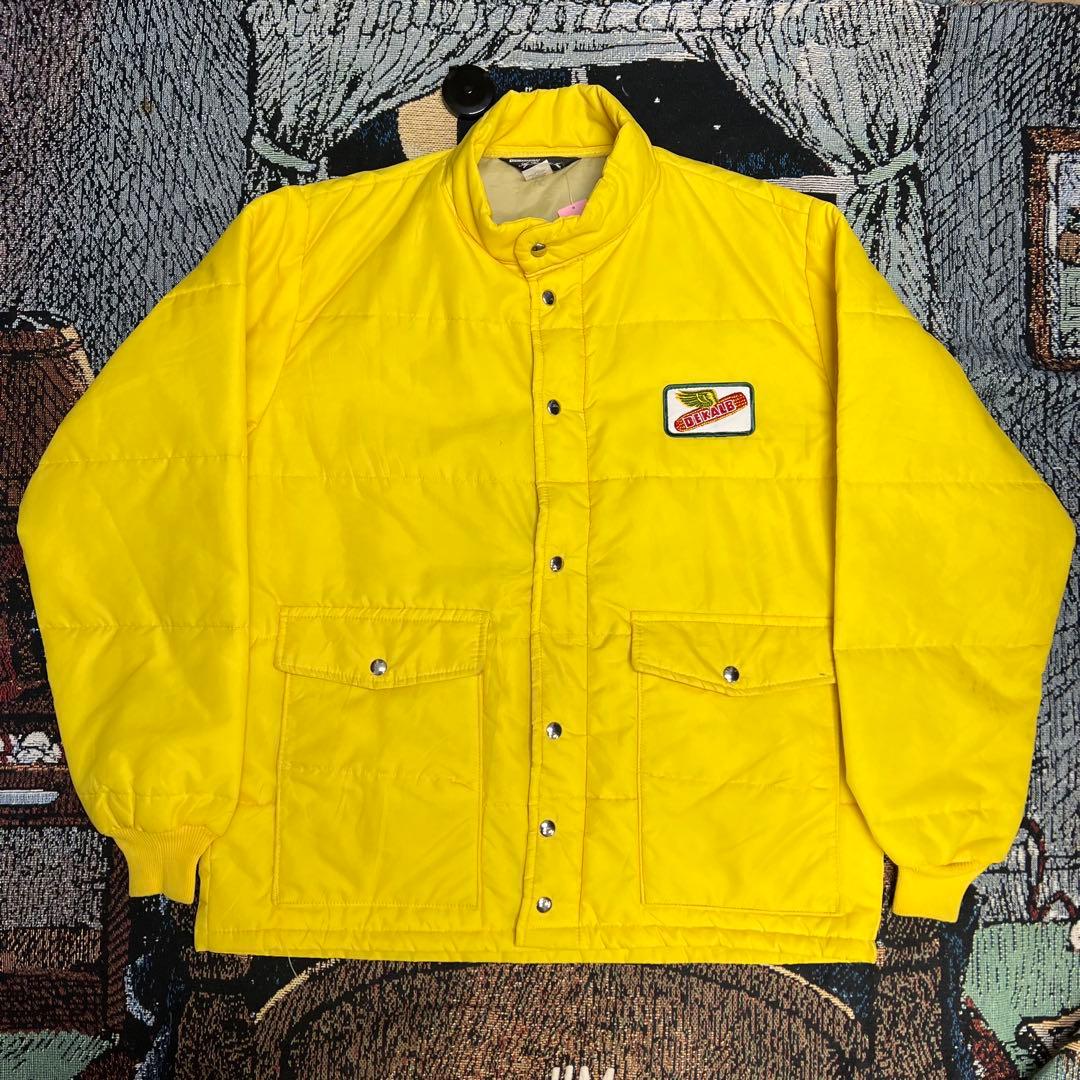 USA製 70s DEKALB 企業系 レーシング中綿ジャケット 希少黄色 - メルカリ