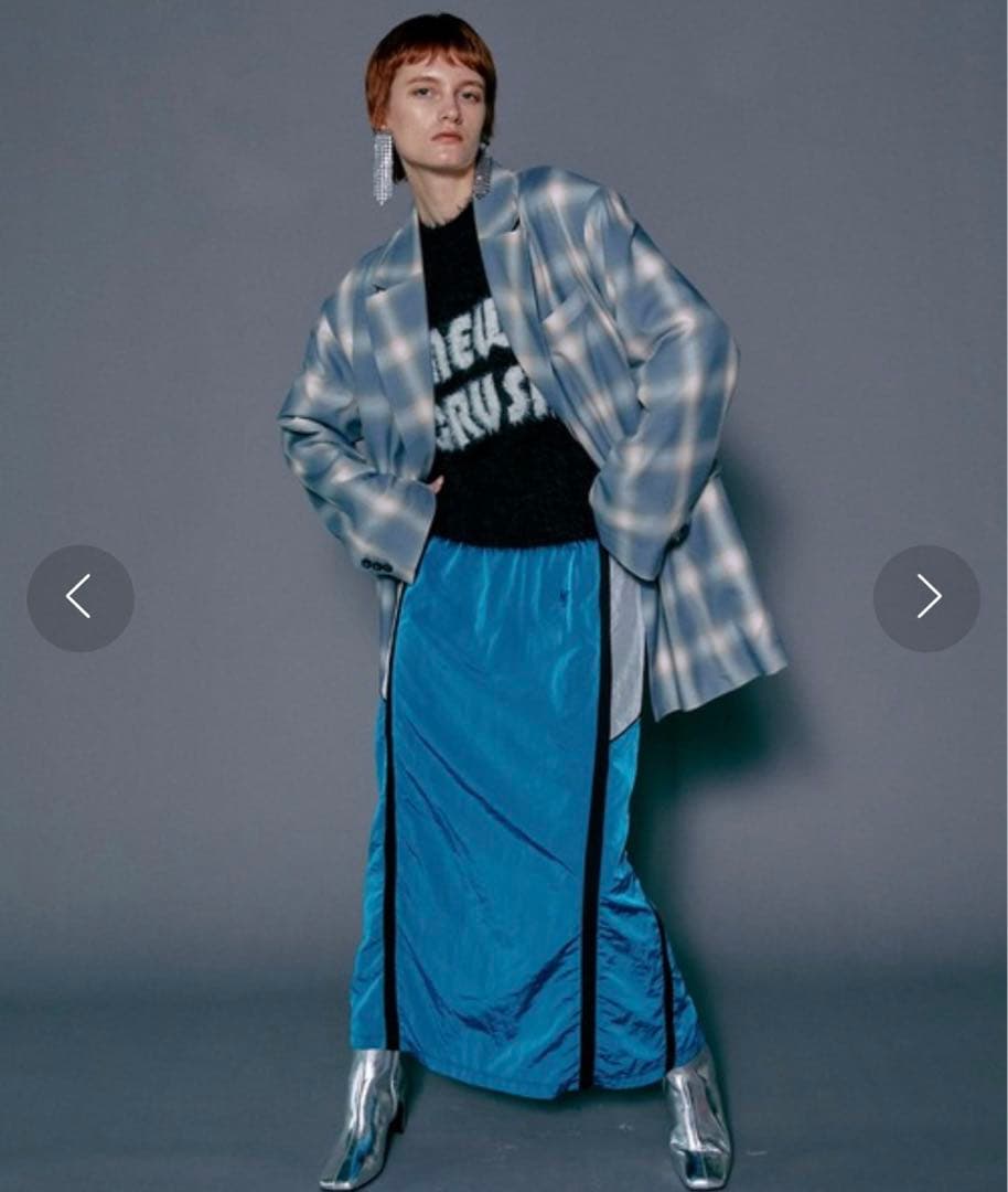 MAISON SPECIAL チェックオーバージャケット