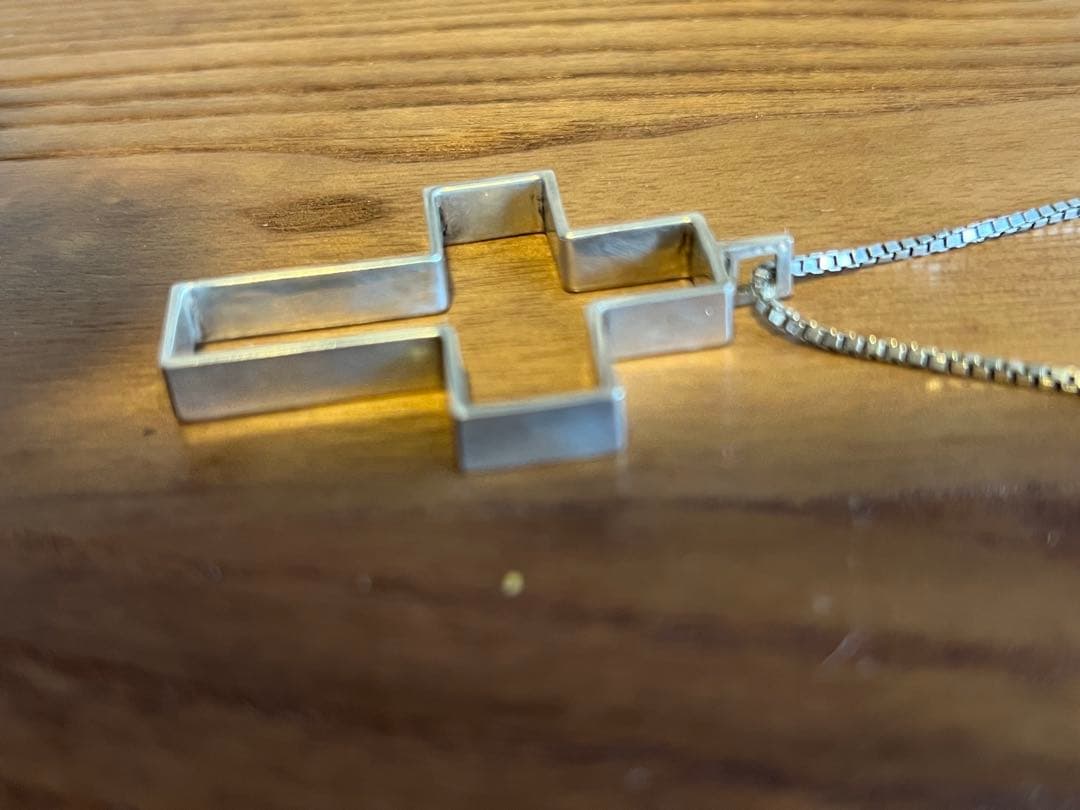 トムフォード期 グッチ クロスネックレス sv925 silver