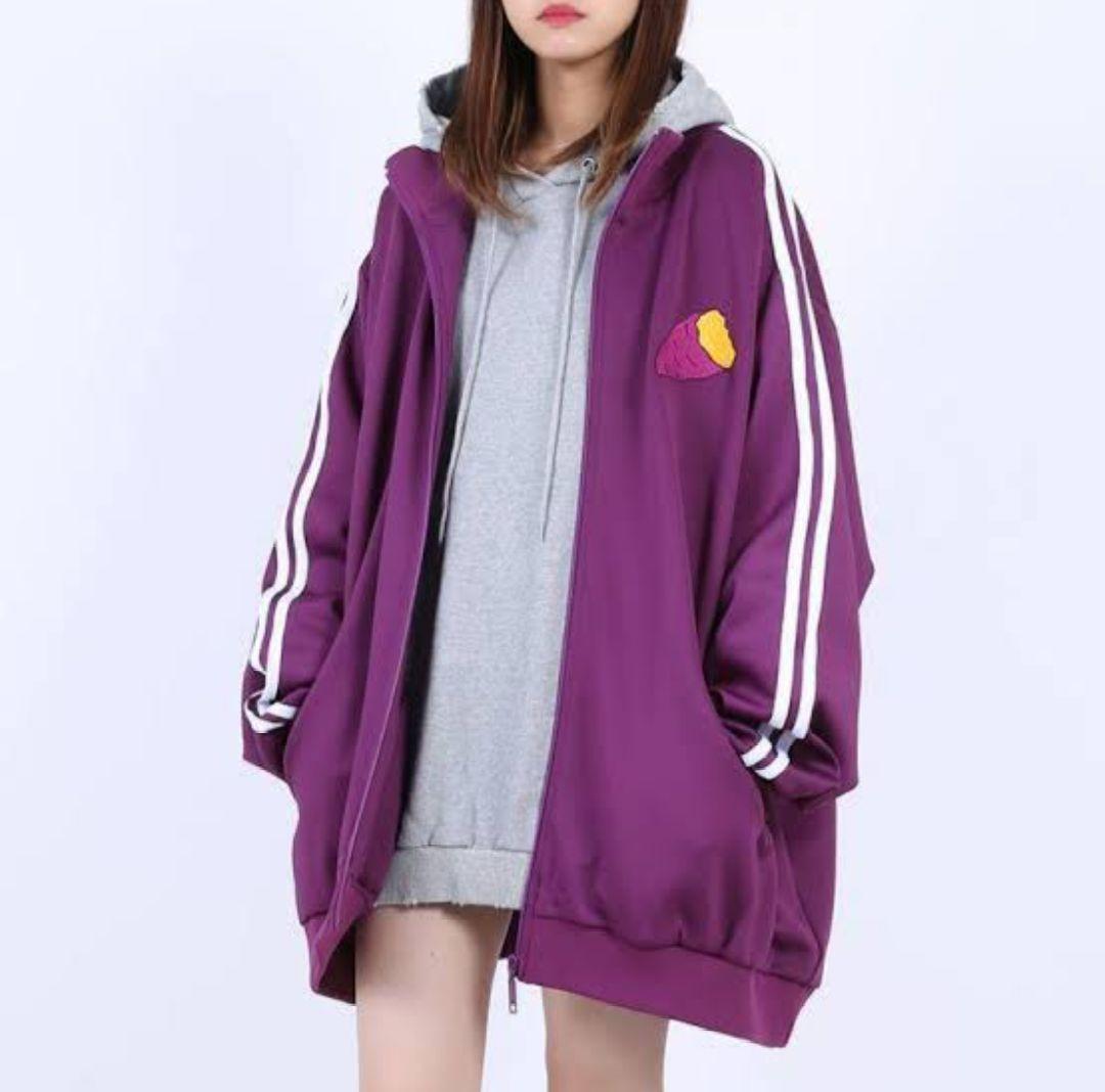 大きいサイズ☆新品サイズ4☆PUNYUS☆IMO☆いも☆芋☆フードジャージ