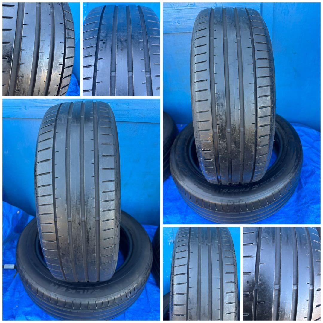 225/55/R19 99WファルケンAZENIS夏タイヤ4本セット年式23