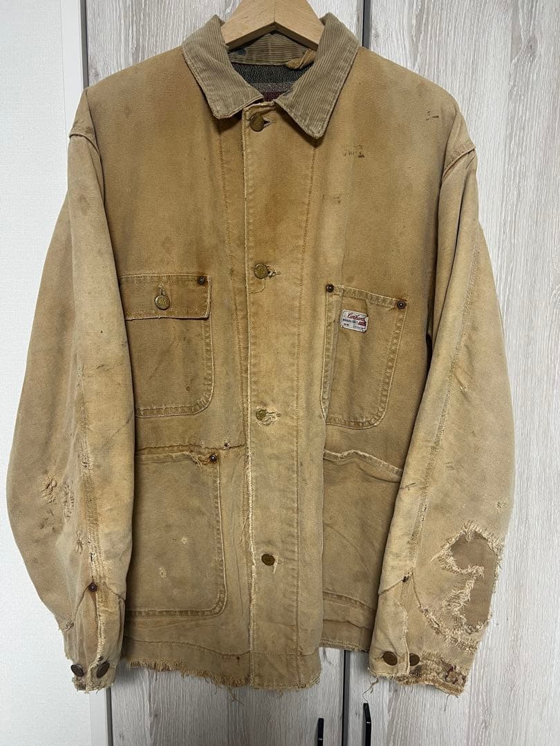 carhartt 60s vintageカバーオール ハートタグ 山田レン - メルカリ