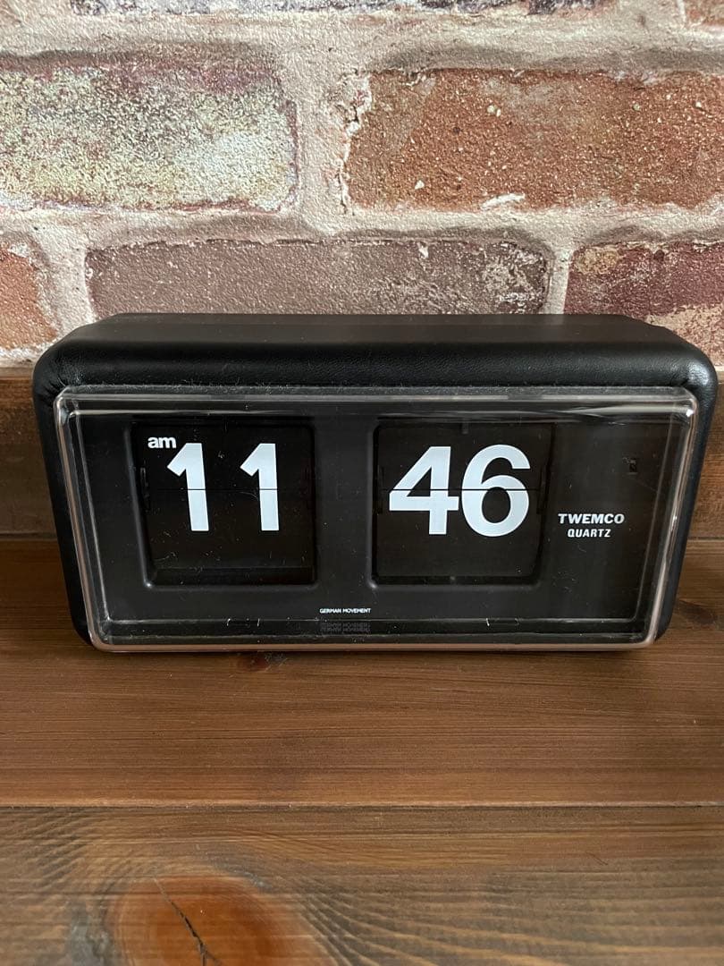 TWEMCO アナログ置時計 ブラック 楽天市場】【特典付】置き時計 TWEMCO トゥエンコ デスクアラーム