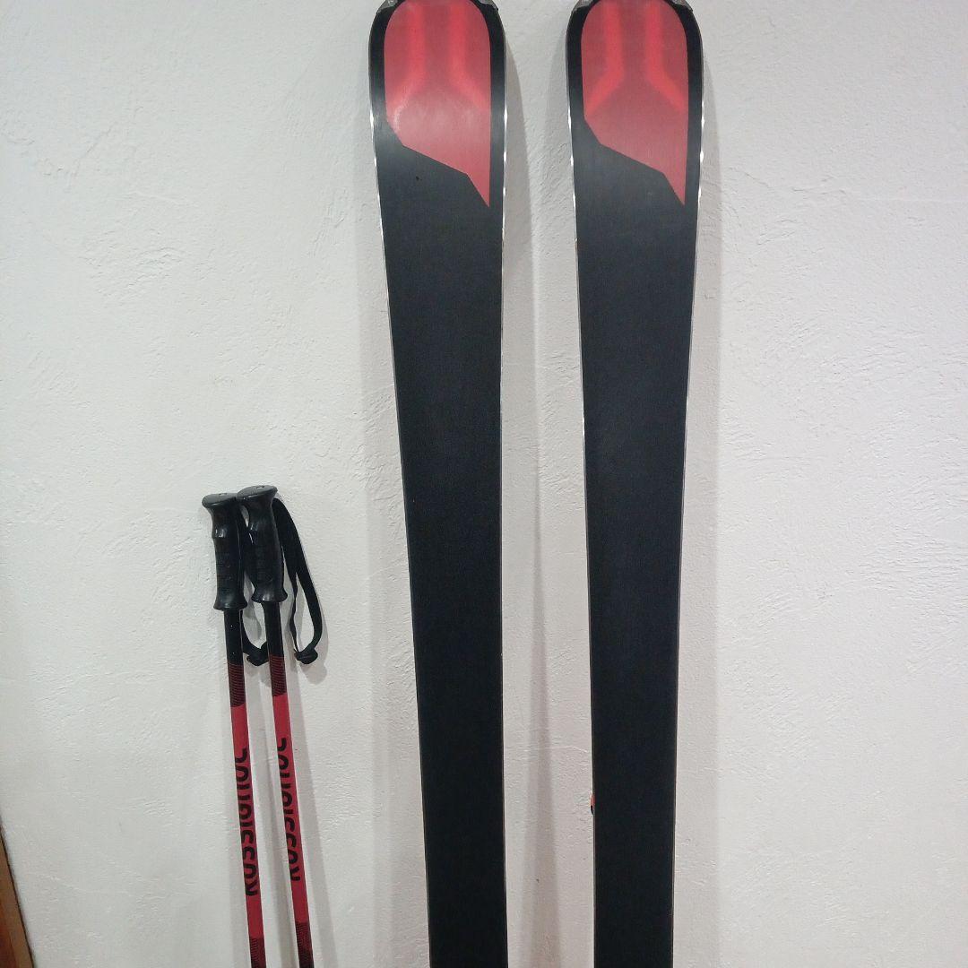 ROSSIGNOL Exp.80CI スキー 板 ストック付き - メルカリ