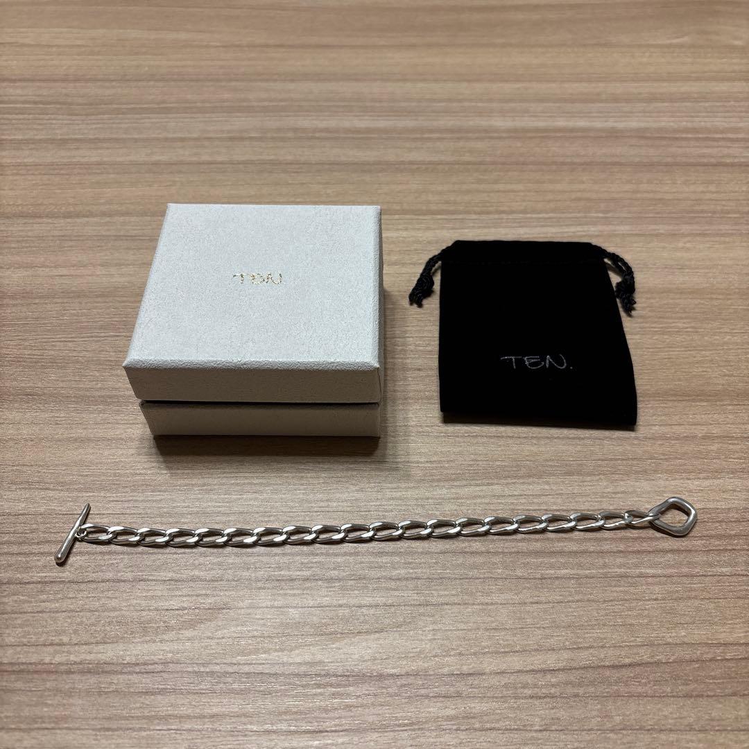 ten ブレスレット　SILVER925 メンズ レディース　シルバー