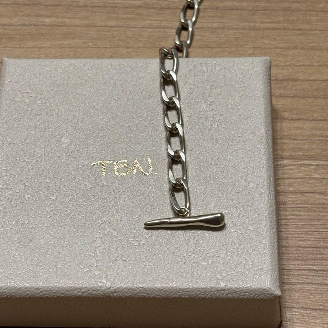 ten ブレスレット　SILVER925 メンズ レディース　シルバー