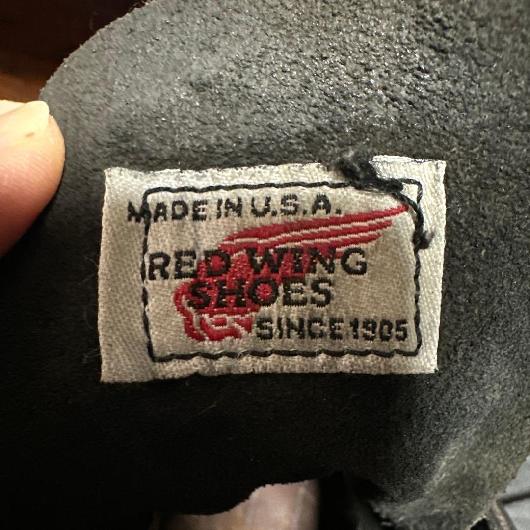 レア物 RED WING レッドウィング 8165 刺繍羽根タグ 97年製