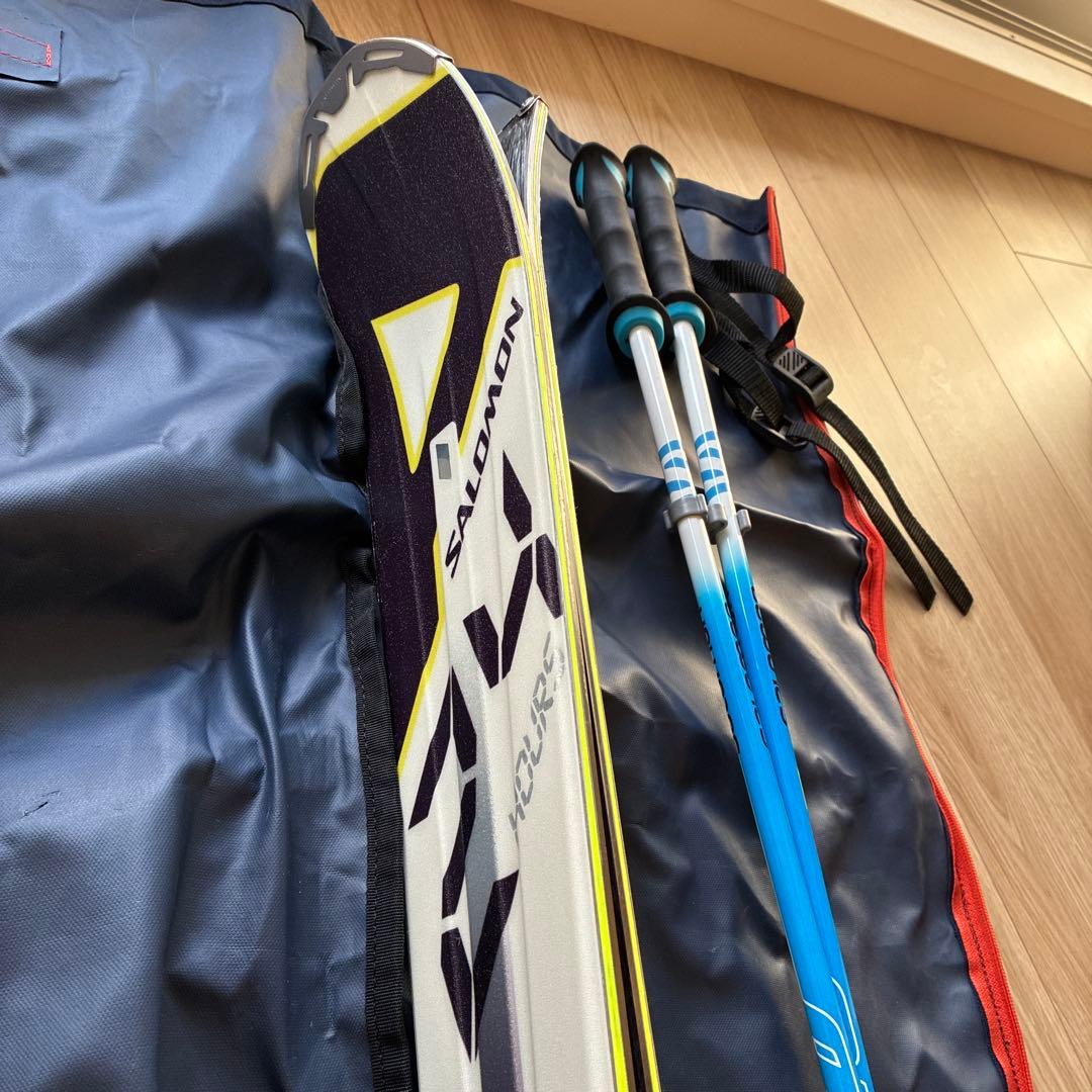 Salomon サロモン スキー板&ポール&ブーツ（26.5cm） セット