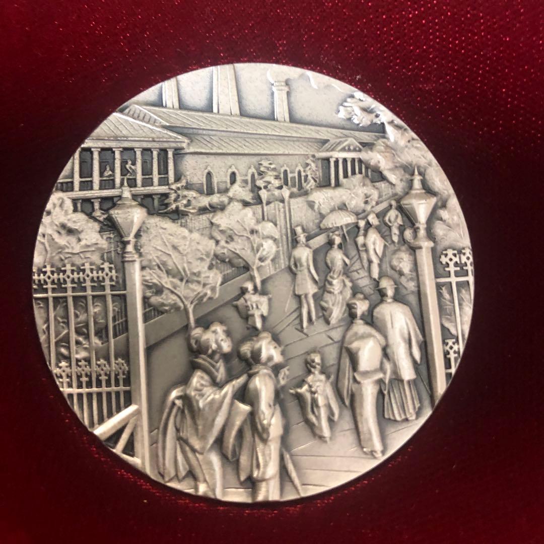 松*雄様 純銀 昭和58年 桜の通り抜け 記念メダル 純銀メダル 品位証明