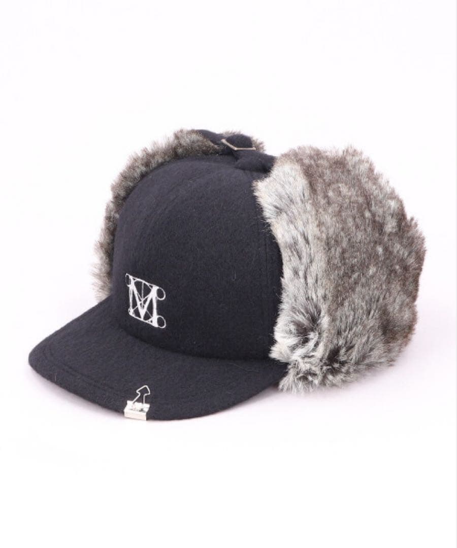 帽子 CA4LA THE MET CLASSIC LOGO EAR FLAP CAP