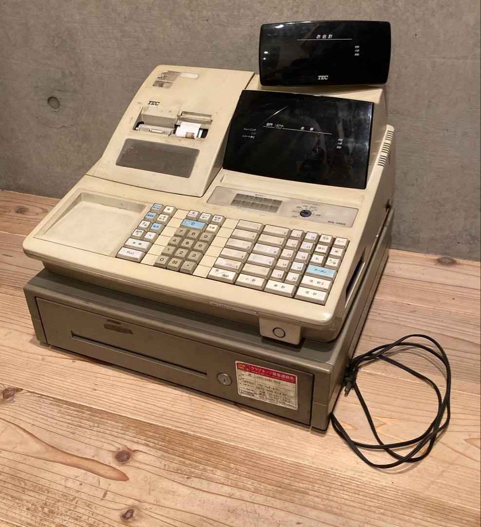 東芝テック電子レジスター MA-1455 店舗 什器 業務用 大型 ジャンク