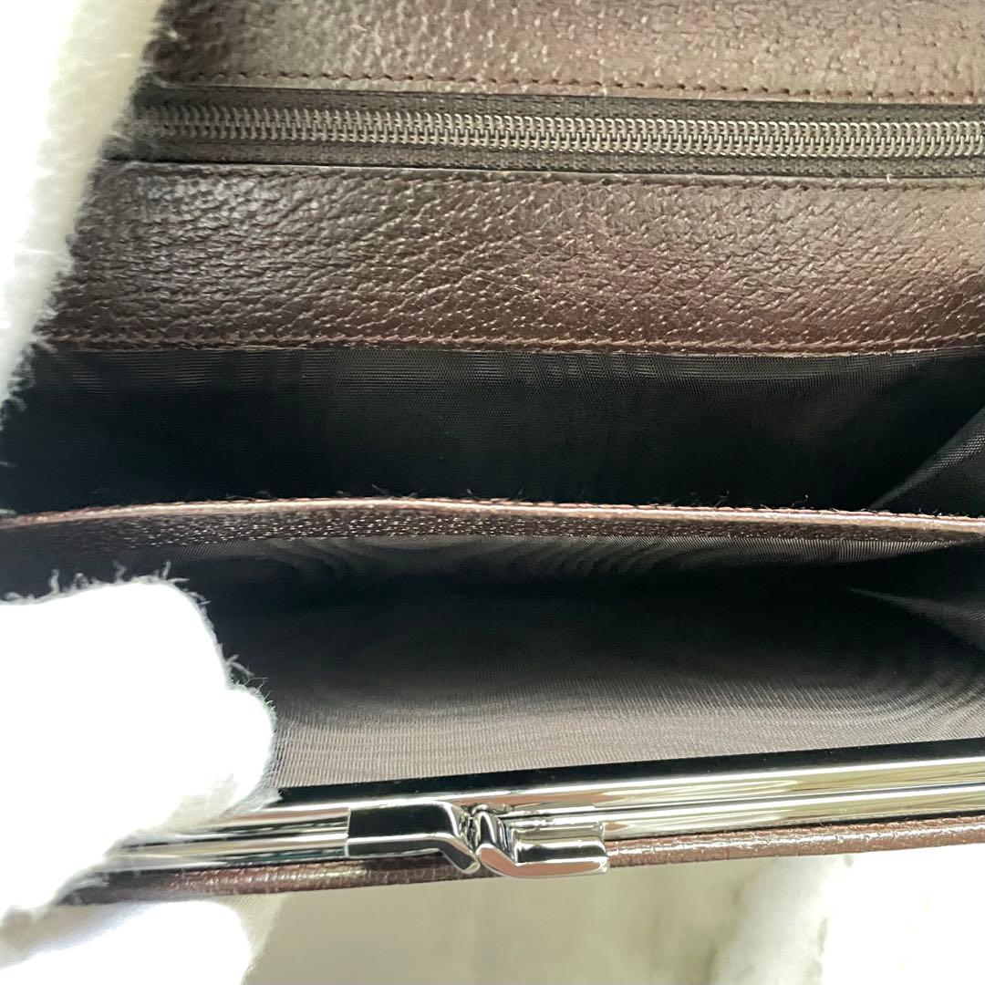 GUCCI グッチ 長財布 GGキャンバス ロゴプレート 折り財布 0123-①
