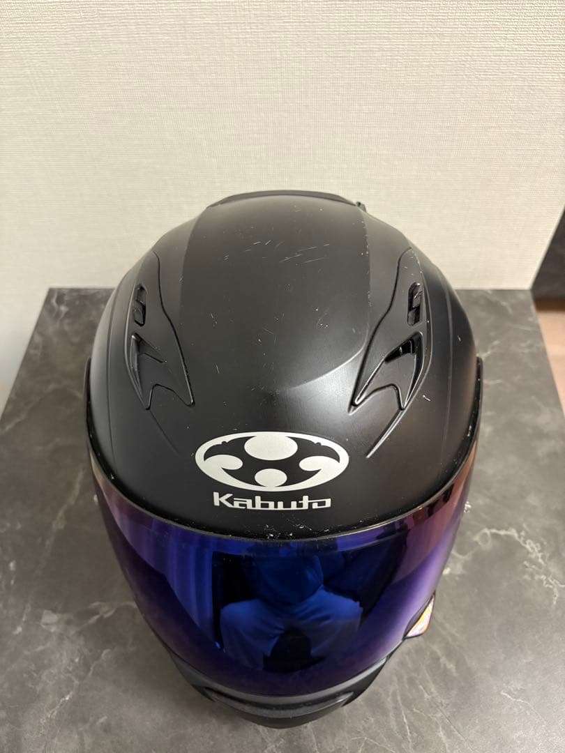 KabutoフルフェイスヘルメットKAMUI-3<ミラーシールド付>