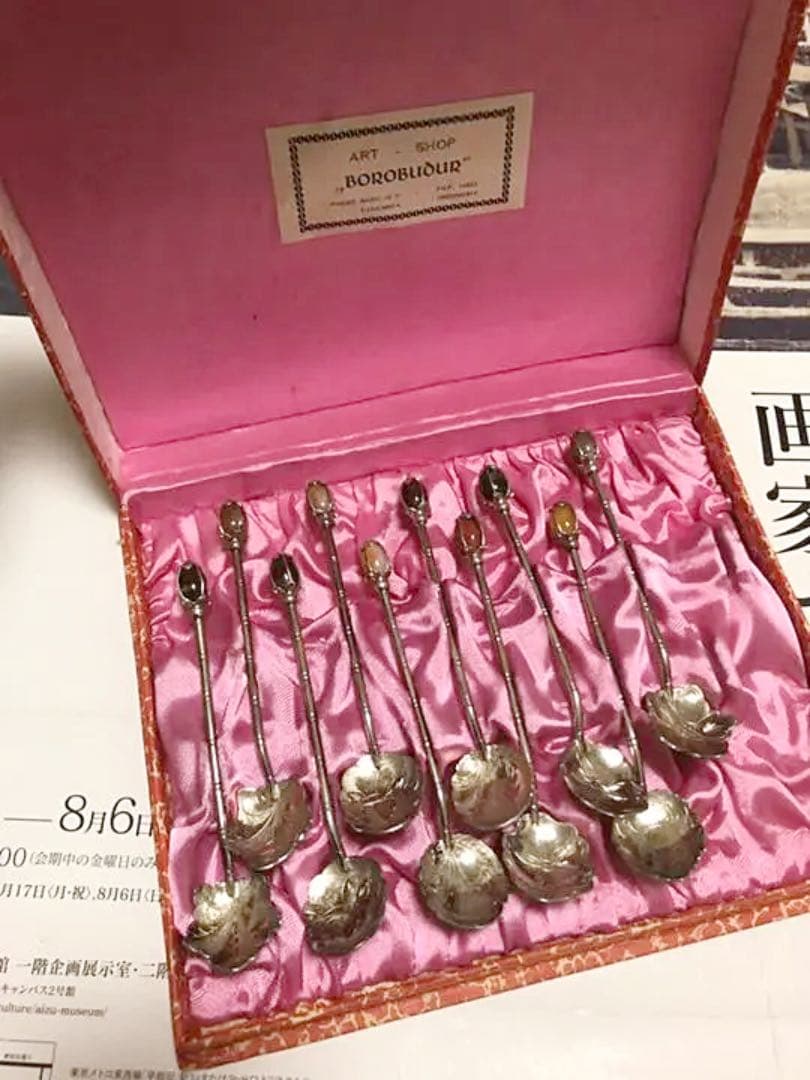 インドネシア シルバー800 スプーン 10本 Used ヴィンテージ 訳有