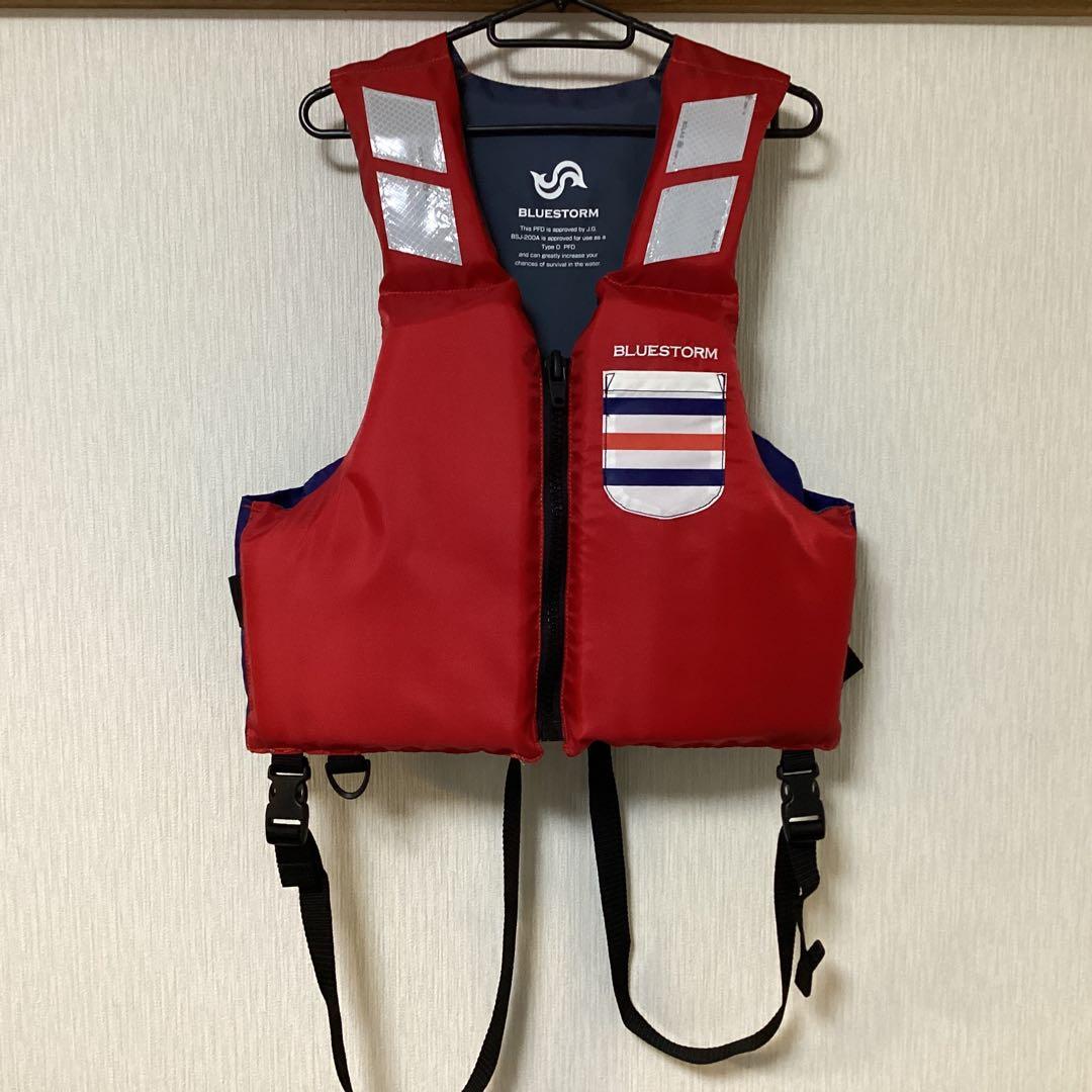 BLUESTORM ライフジャケット TK-200A型 さくらマークあり - メルカリ