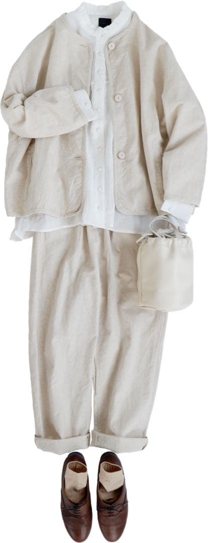 tandeyオローネ　アトリエジャケット　キナリ