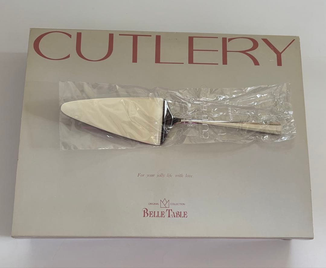 高品質 ラッキーウッド ステンレス18-12 42ピース+ケーキサーバー