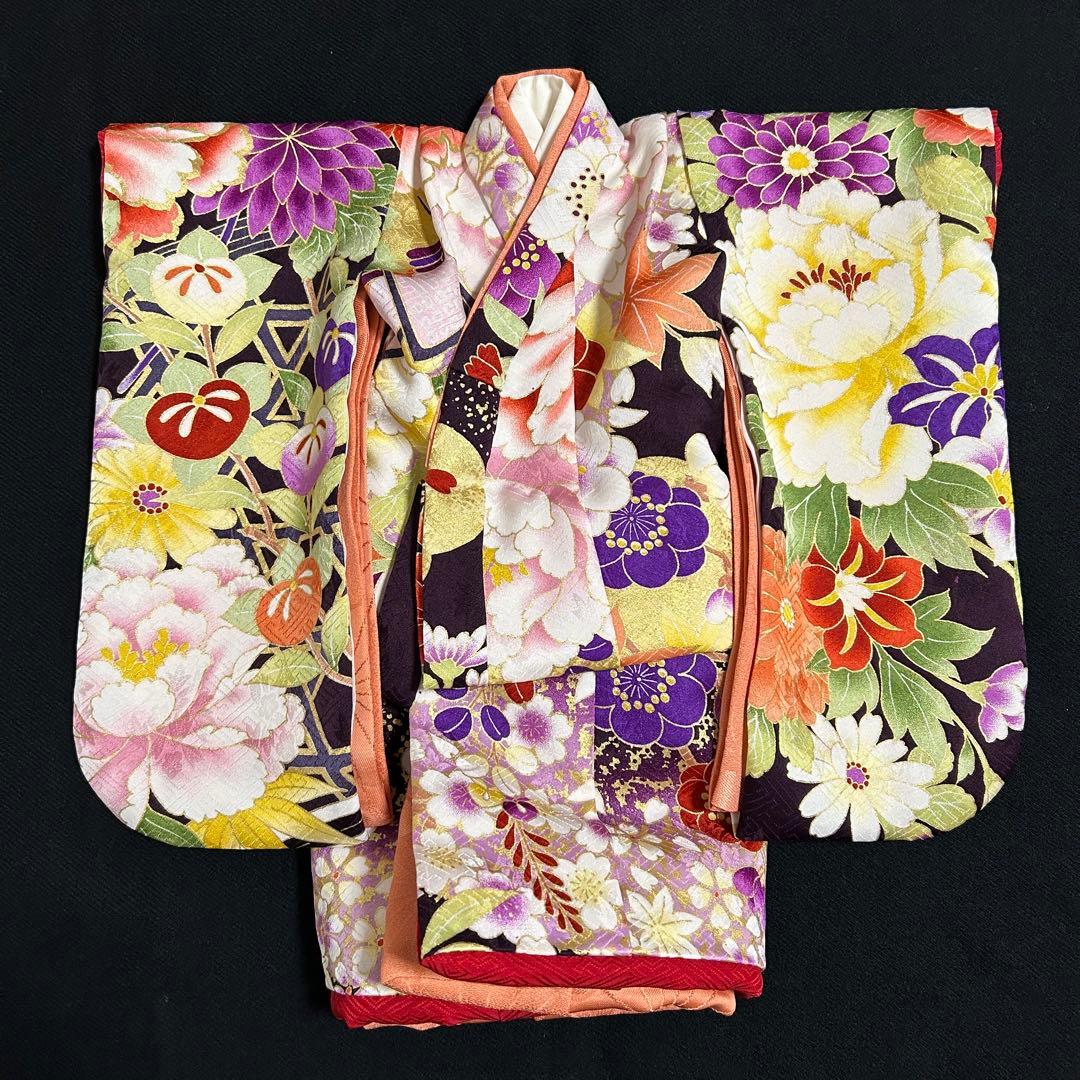 市松人形12号比翼仕立て正絹着物　アンティークドール　ビスクドール Amazon | 【着せ替市松人形】【市松人形】12号市松：正絹別染霞に紋柄