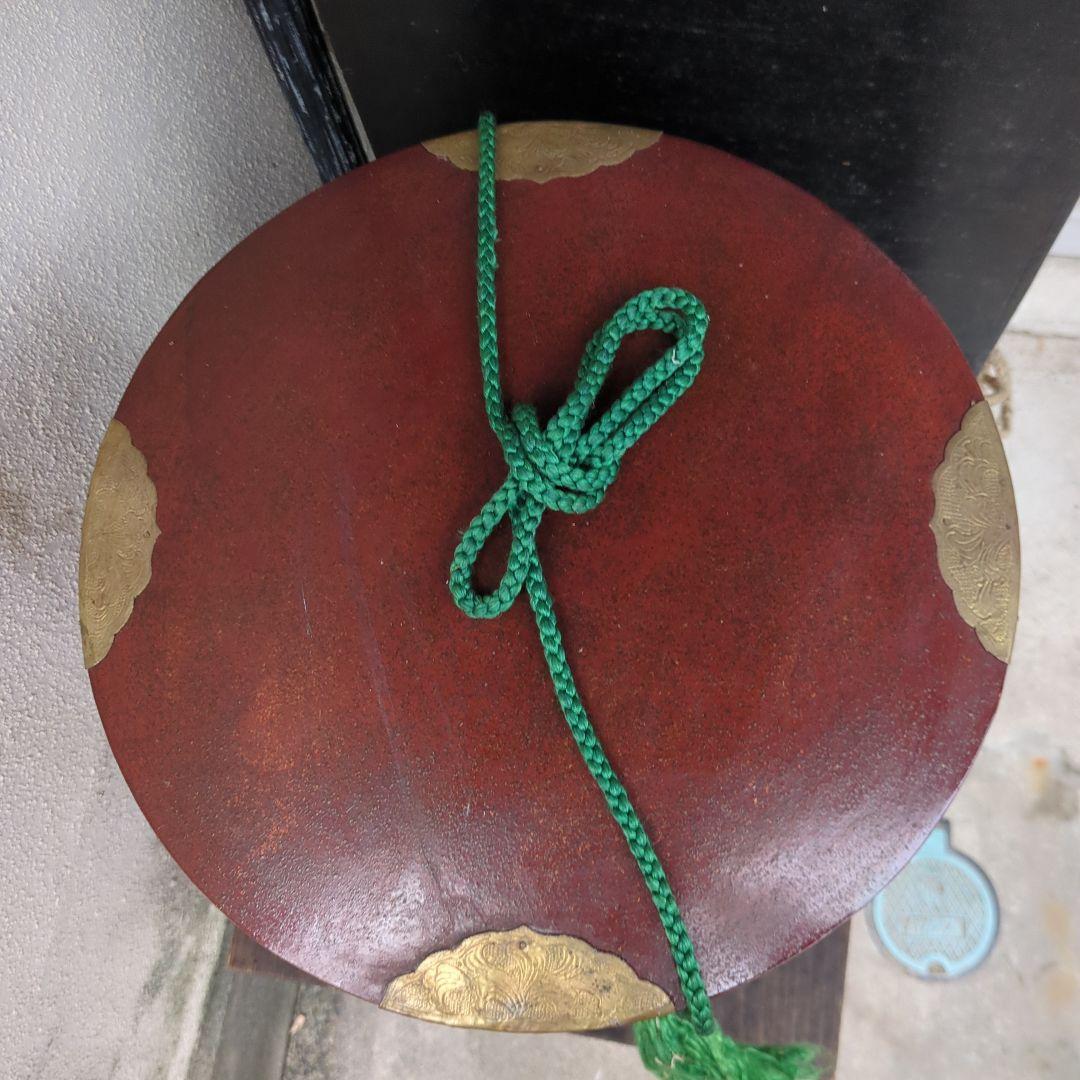 お買い物様専用 骨董 ほかい 大名道具 漆 梨地 木製 2つ