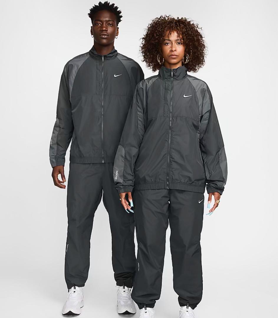 Nike NOCTA ノースター ナイロン トラックパンツ グレー M - メルカリ