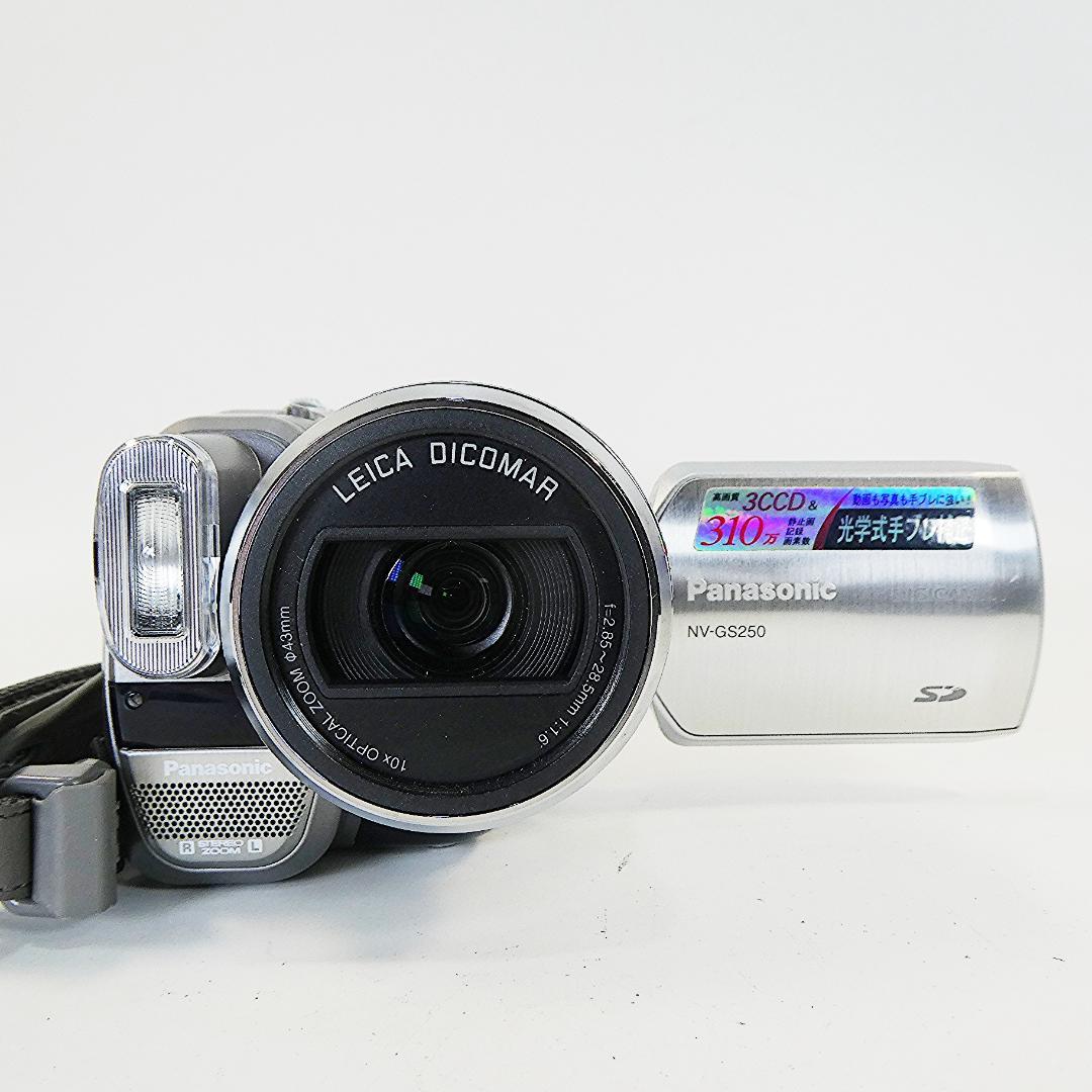 美品・動作良好 パナソニック NV-GS250 MiniDVビデオDVD化に最適