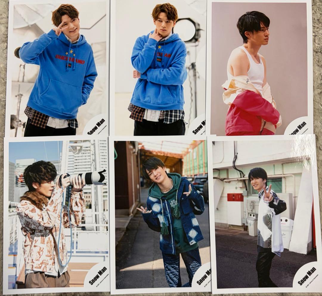SnowMan 深澤辰哉 公式写真 6枚セット - メルカリ
