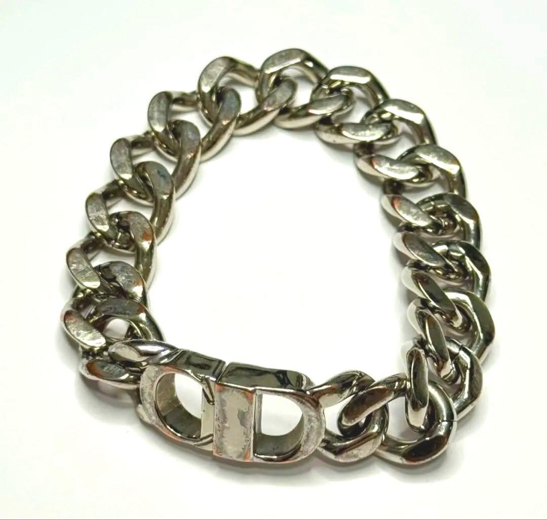 ディオール CDロゴ 喜平チェーン ブレスレット Mサイズ - メルカリ