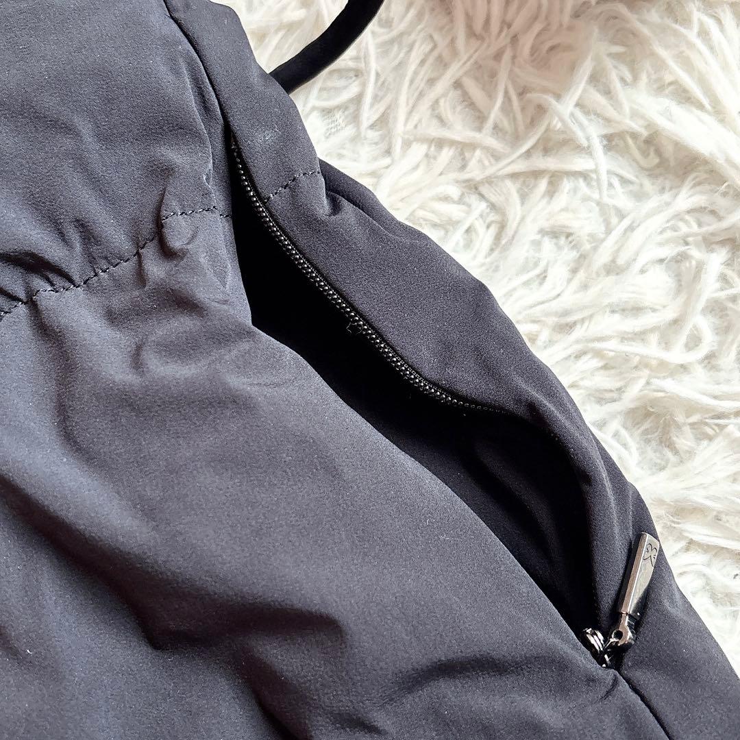 マックスマーラ ウィークエンド ファー ダウンコート 希少 サイズ50 黒