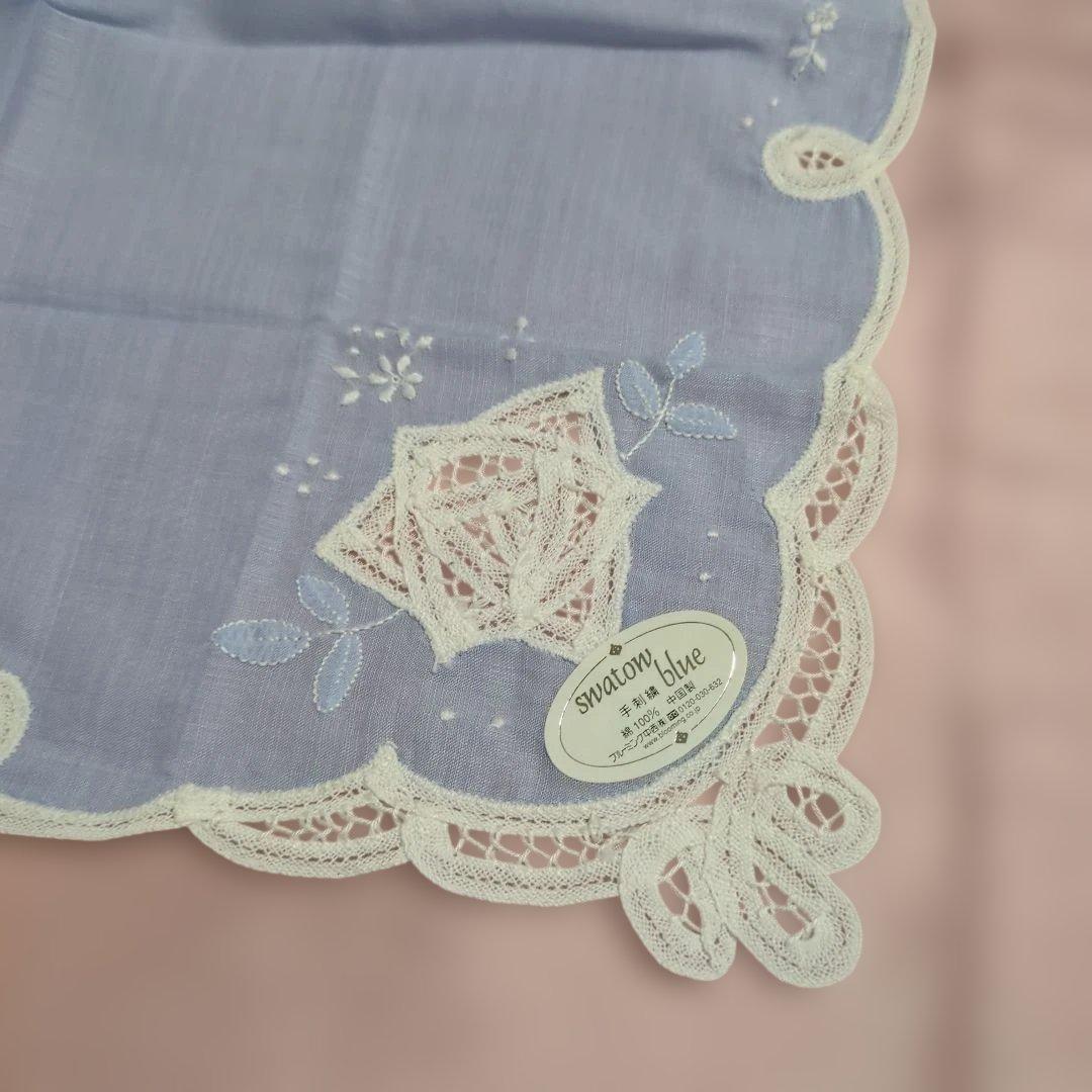SWATOW 刺繍入りハンカチ3枚セット スワトー - メルカリ