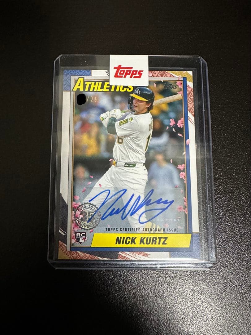 Nick Kurtz ニックカーツ 直筆サイン auto /25 RC - メルカリ