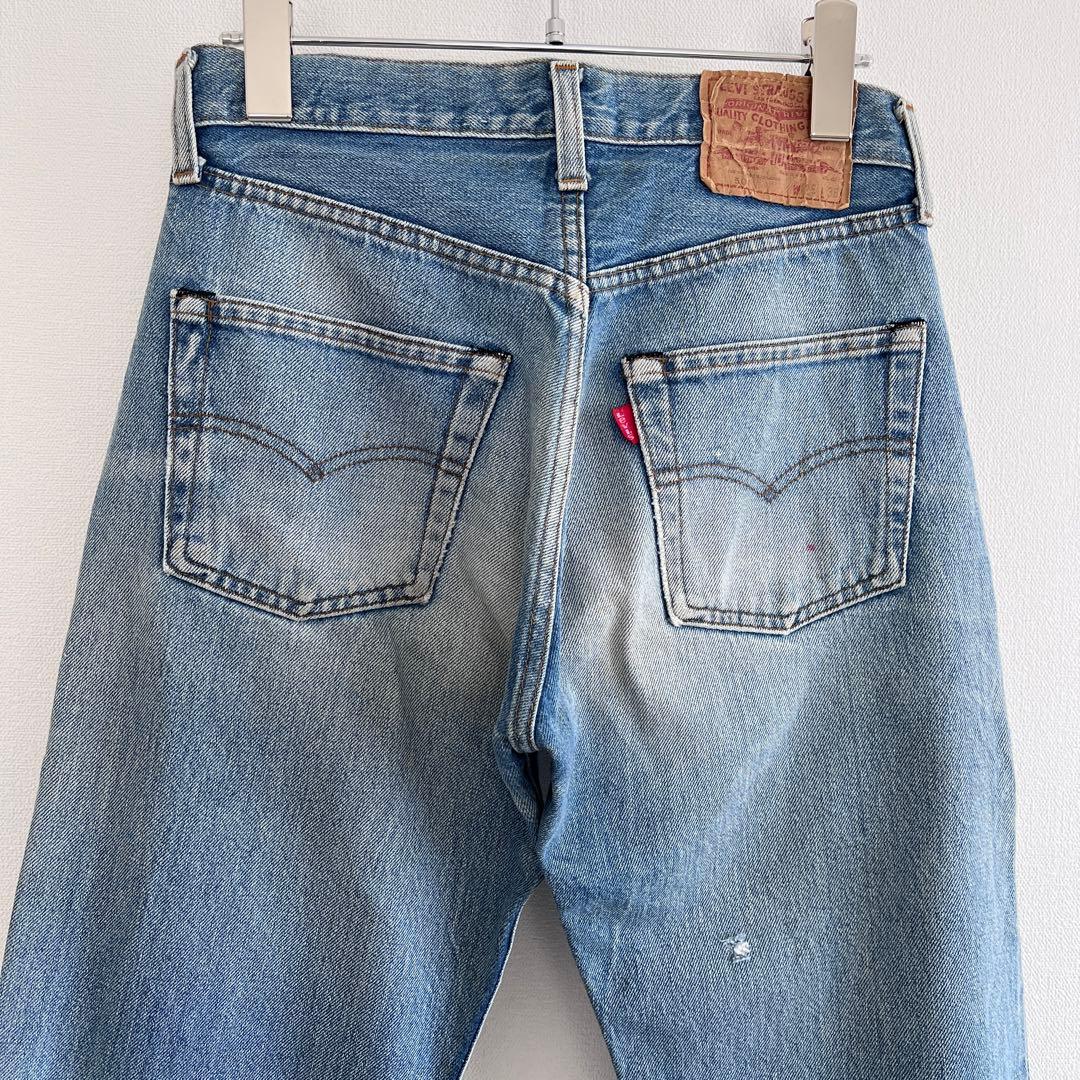 80s USA製 Levi's リーバイス 501赤耳デニムパンツ レッドライン