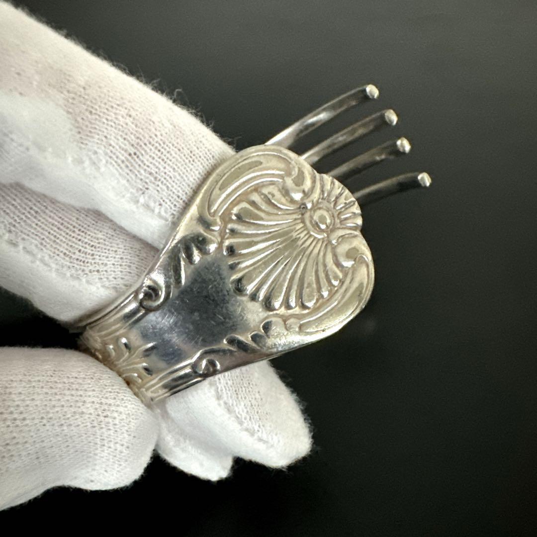 一点物 オールド ティファニー バングル ブレスレット フォーク