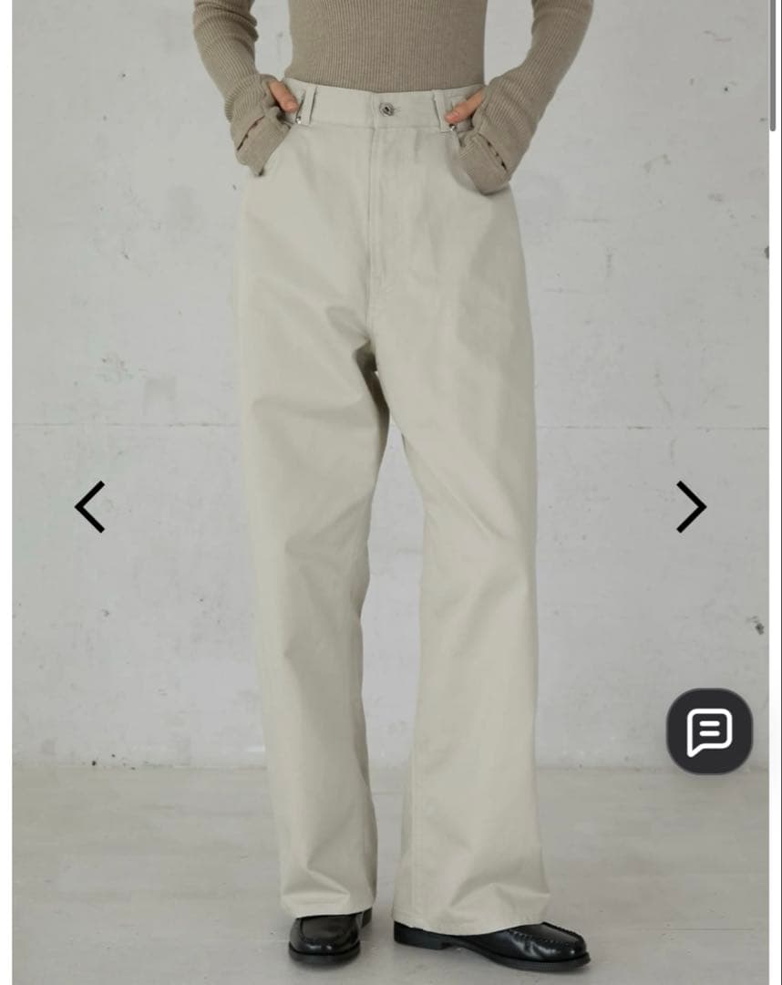 パンツ high waist straight twill pants 90's Straight Trousers - Green | Levi's® GB