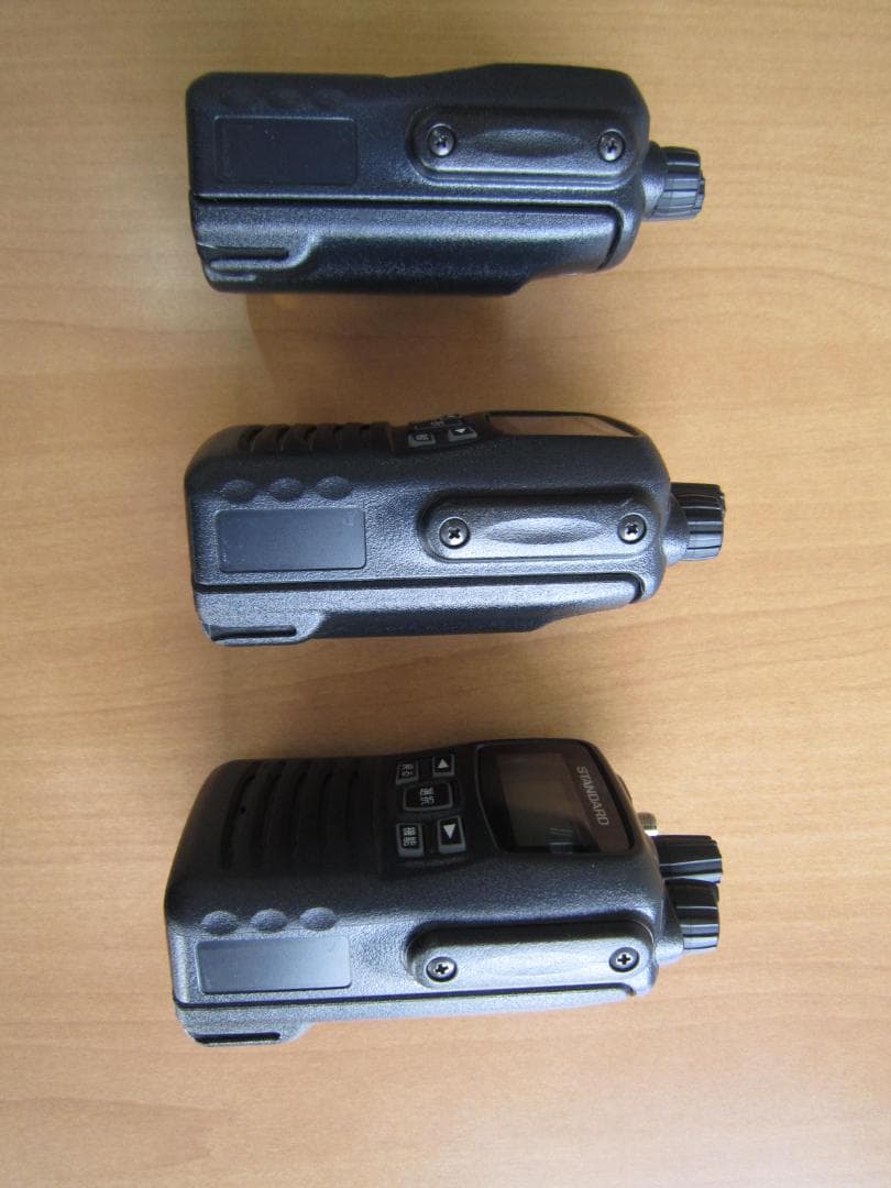 スタンダード VXD20トランシーバー 3台セット♥外観・付属等ほぼ新品同様♥