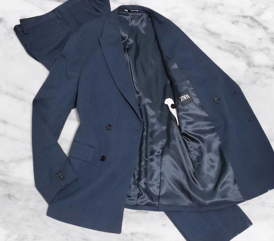 ZARA スーツ セットアップ ダブル XL相当 - メルカリ