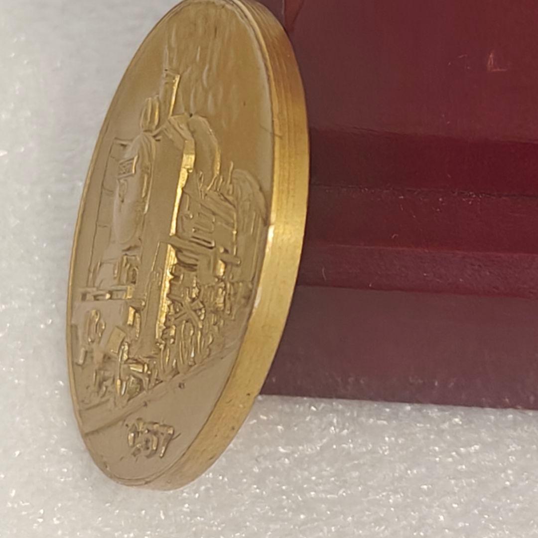 C57 97希少 タイプ 蒸気機関車就役 記念メダル - メルカリ