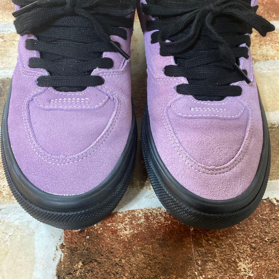 VANS SKATE HALFCAB パープル ブラック 24.5cm